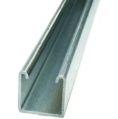 RIEL RUC 42X42X1MM PREGALVANIZADO 1METRO