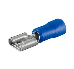 TERMINAL HEMBRA/MED/AISLADO AZUL 14-16AWG 50UNI
