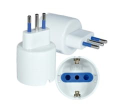ADAPTADOR ENCHUFE SCHUKO
