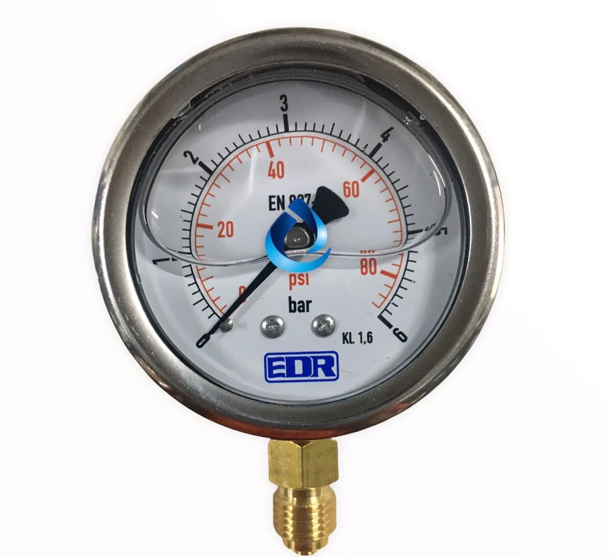 MANOMETRO GLICERINA 0-6 BAR EDR 63MM1