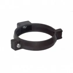 ABRAZADERA TUBO BAJADA 80MM MARRON1