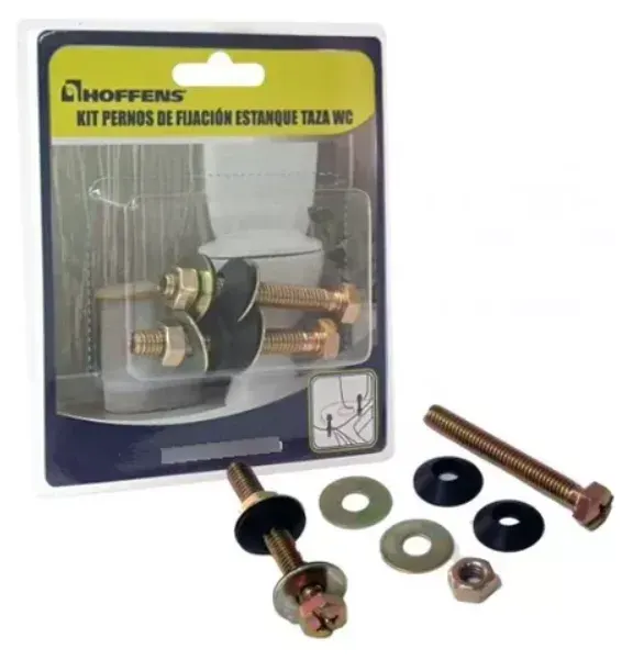 KIT PERNOS DE FIJACION ESTANQUE TAZA WC1