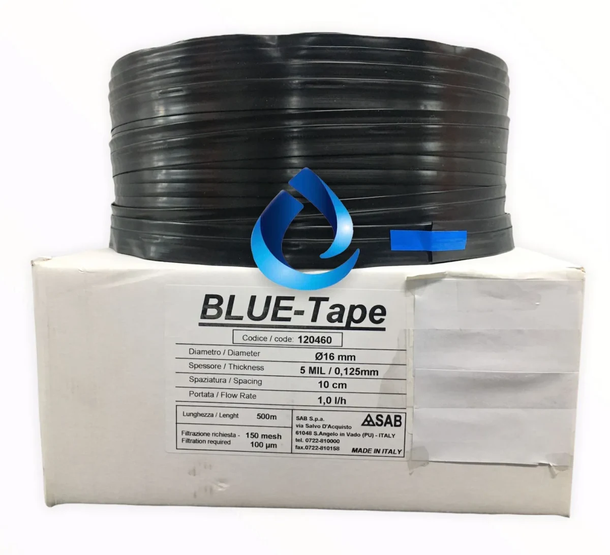 CINTA DE RIEGO SKY 16MM C/GOTEROS 10CM 500MTS1