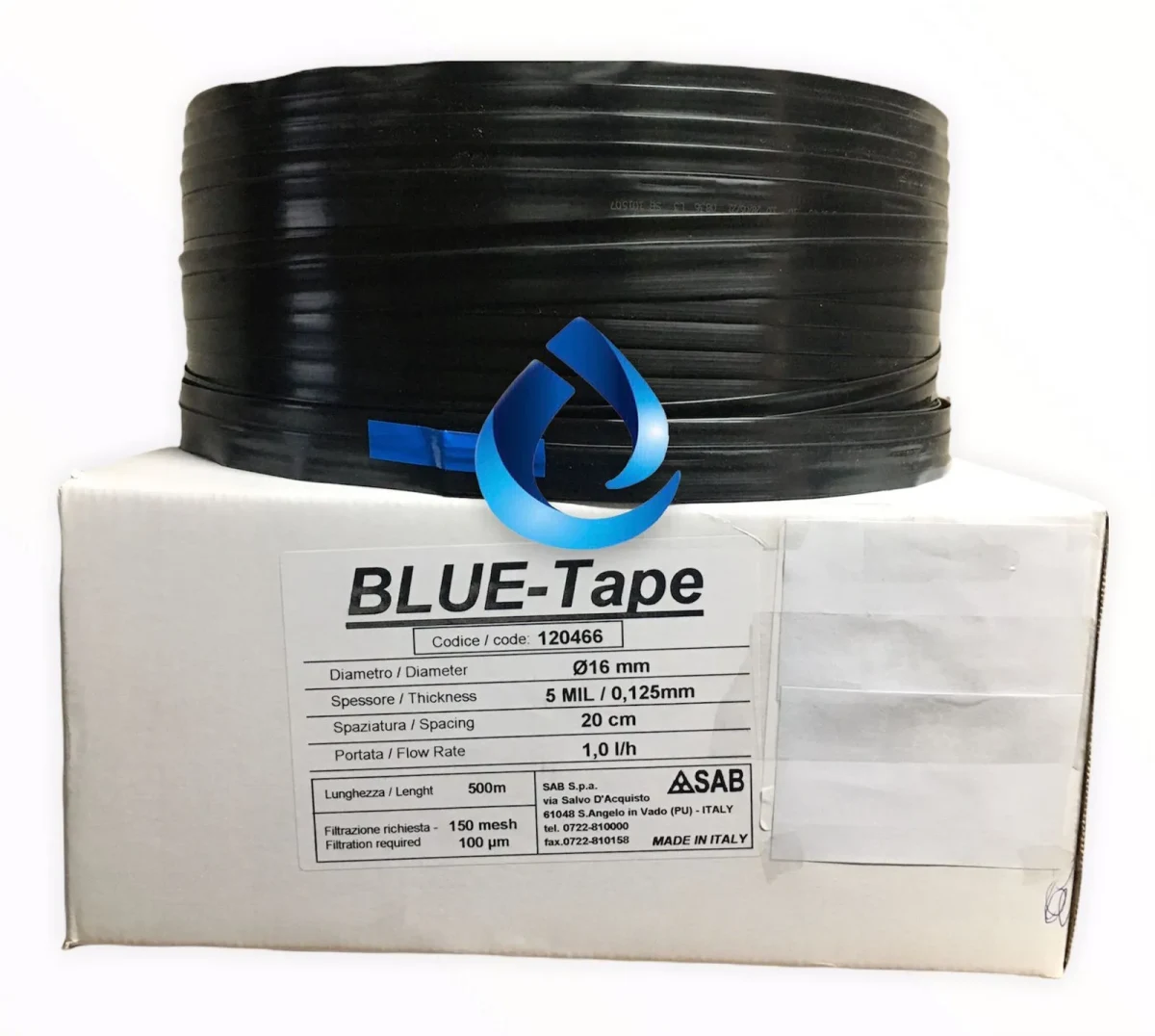 CINTA DE RIEGO SKY 16MM C/GOTEROS 20CM 500MTS1