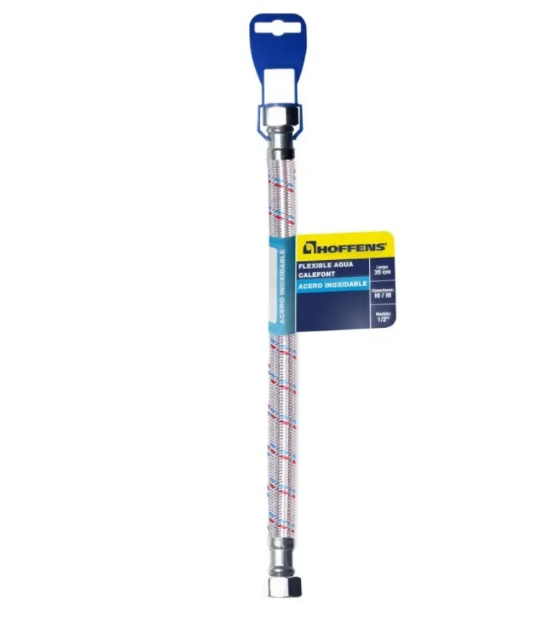 FLEXIBLE CALEFONT HI-HI 1/2 35 CM ACERO INOX1