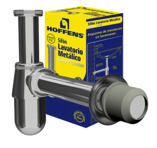 SIFON METALICO CROMADO 1 1/4 SAL/REC 32MM1