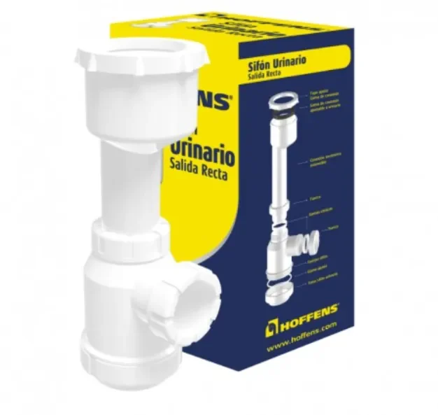 SIFON URINARIO CON GOMA SAL/REC 40MM1