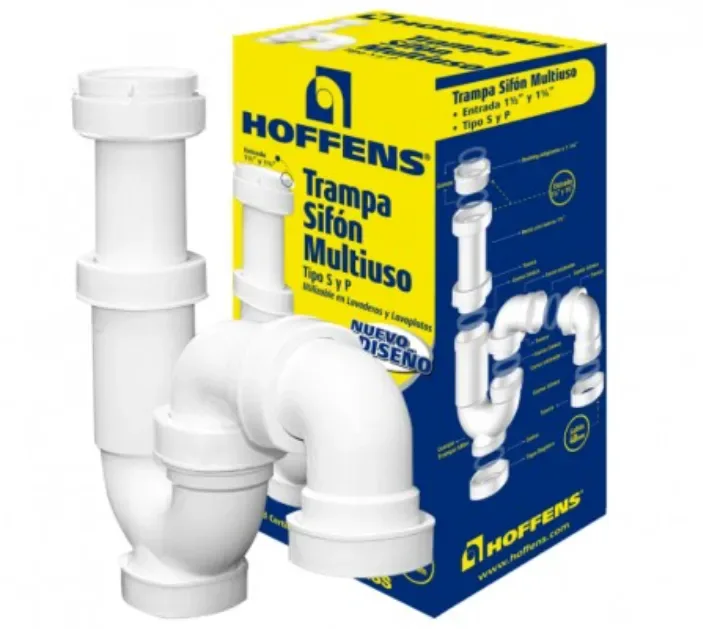 SIFON TRAMPA MULTIUSO TIPO S Y P 40MM1