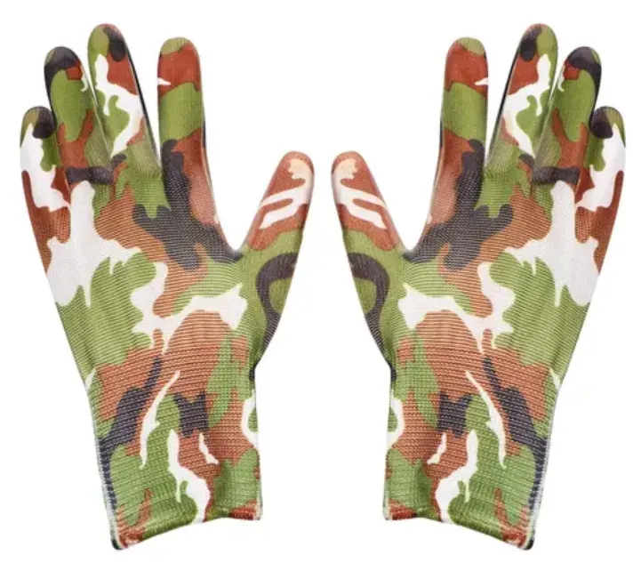 GUANTES DE JARDINERIA CAMUFLADO TALLA 91