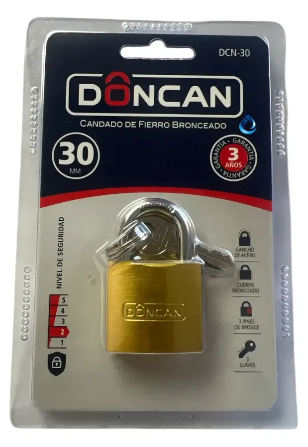 CANDADO DONCAN 30MM1