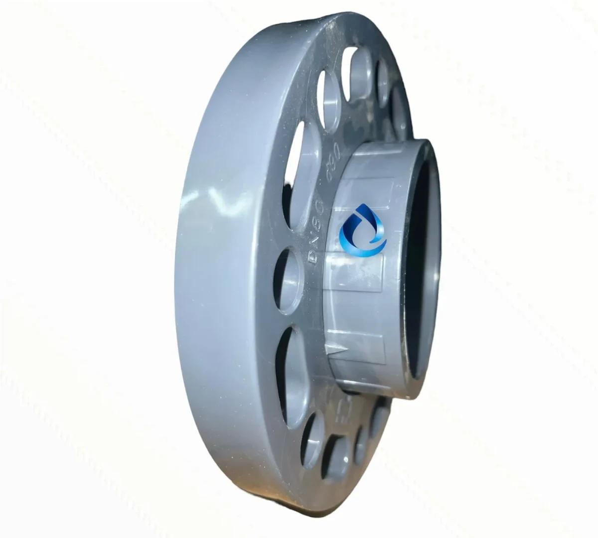 BRIDA CON MANGUITO 110MM PVC1