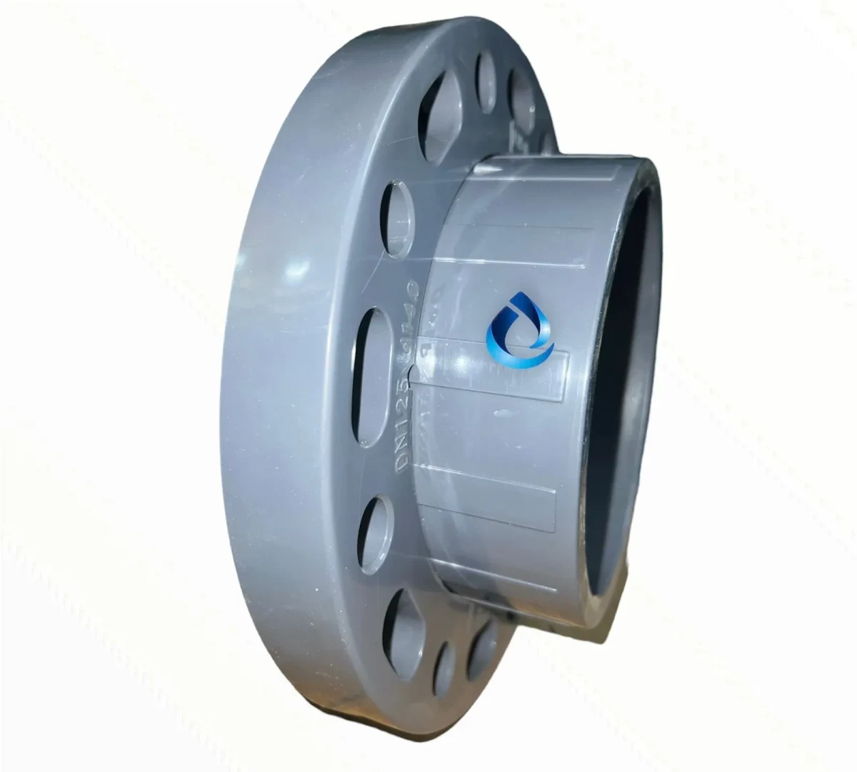BRIDA CON MANGUITO 140MM PVC1