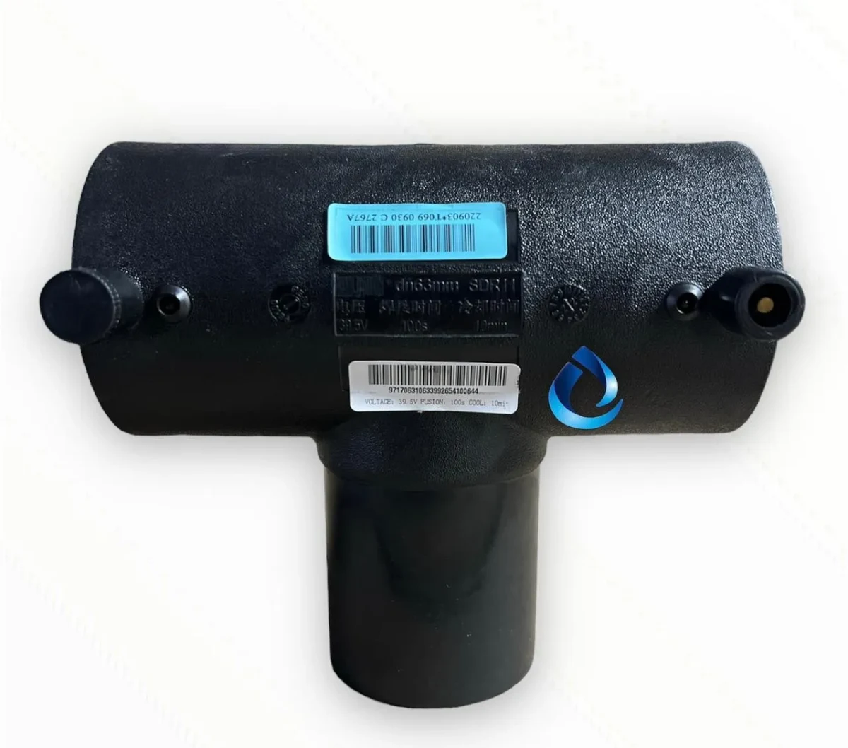 TEE ELECTROFUSION HDPE 75X75X75MM1