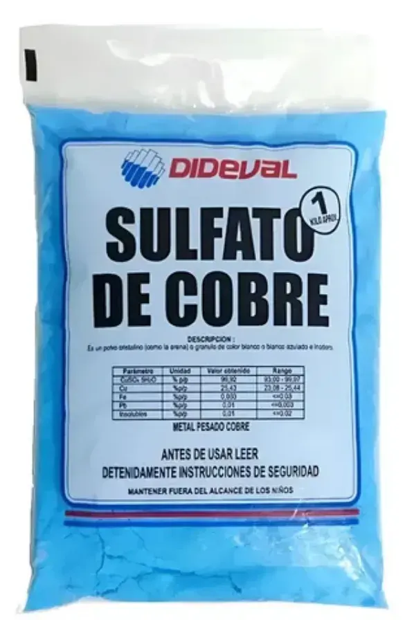 SULFATO DE COBRE 1KG1