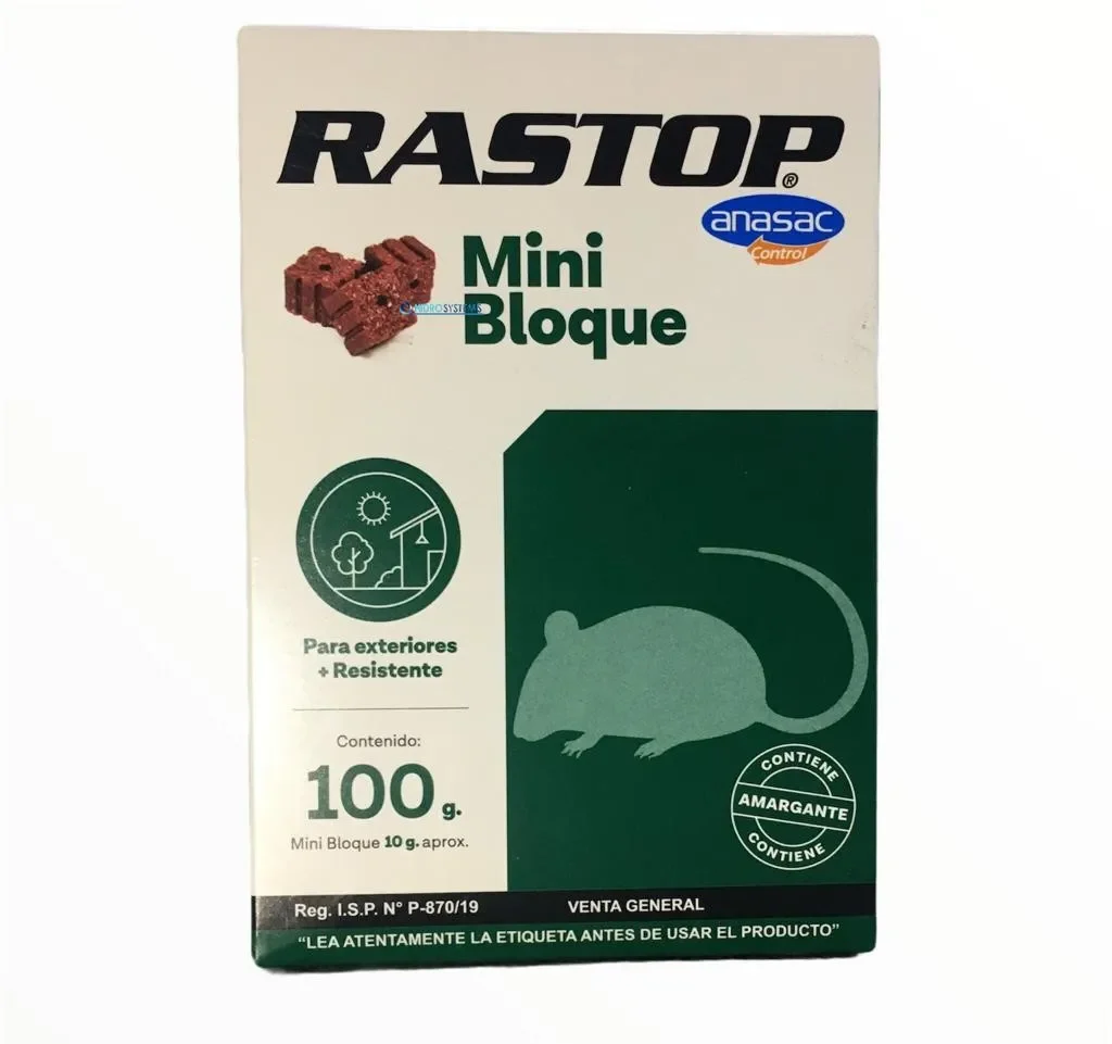 RASTOP MINI BLOQUE 100GR1
