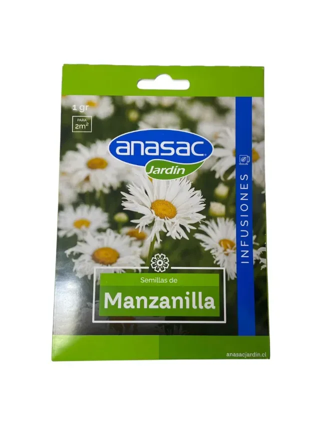 SEMILLAS MANZANILLA 1GR PARA 1M21