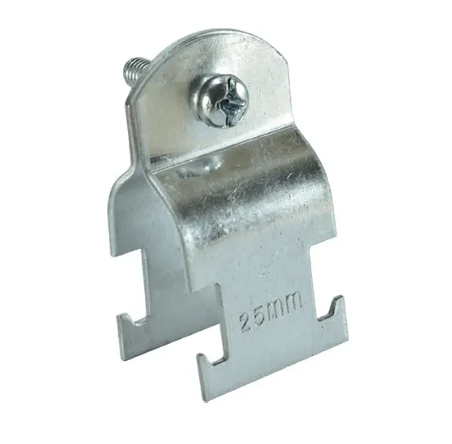 ABRAZADERA ELECTROGALV RUC CON PERNO 25MM1