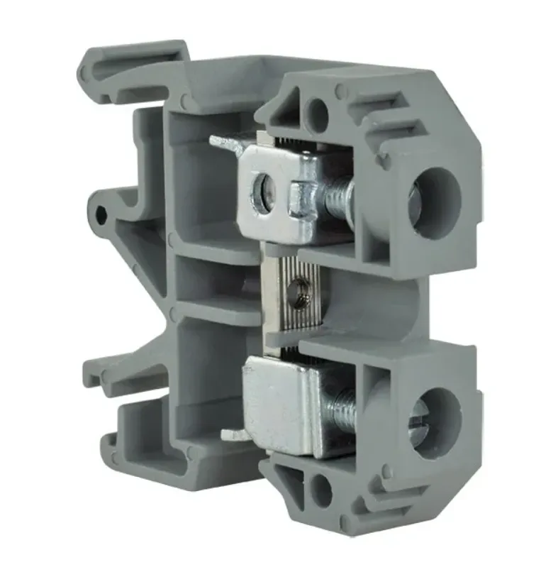 BORNE NYLON 0.2-6MM 50A 800V 6/35 RIEL DIN1