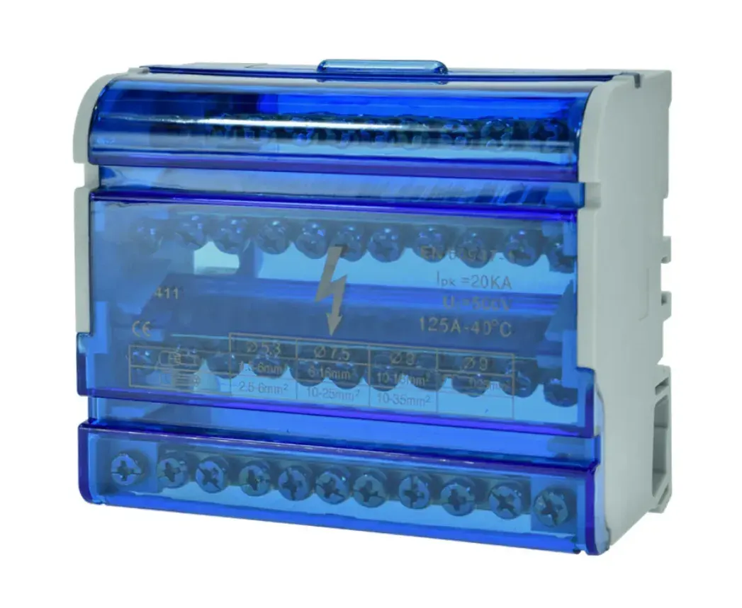 BARRA REPARTIDORA TETRAPOLAR 11 POLOS 125A1