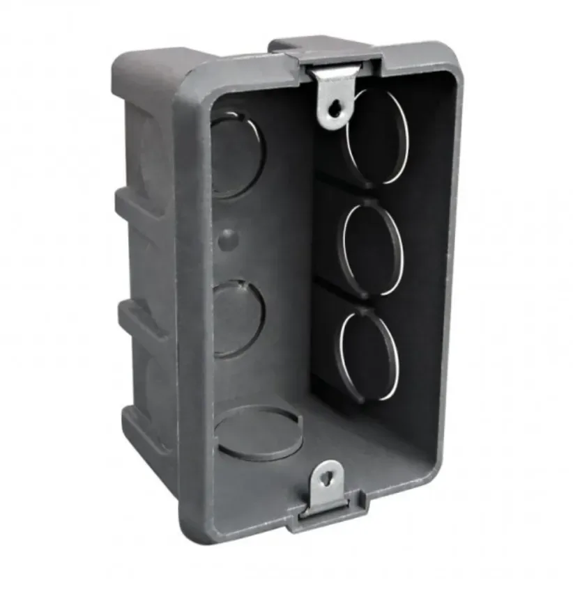 CAJA ELECTRICA LOZA C/OREJA METALICA GRIS1