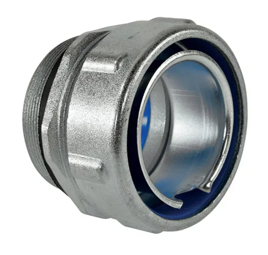 CONECTOR METALICO RECTO 50MM1