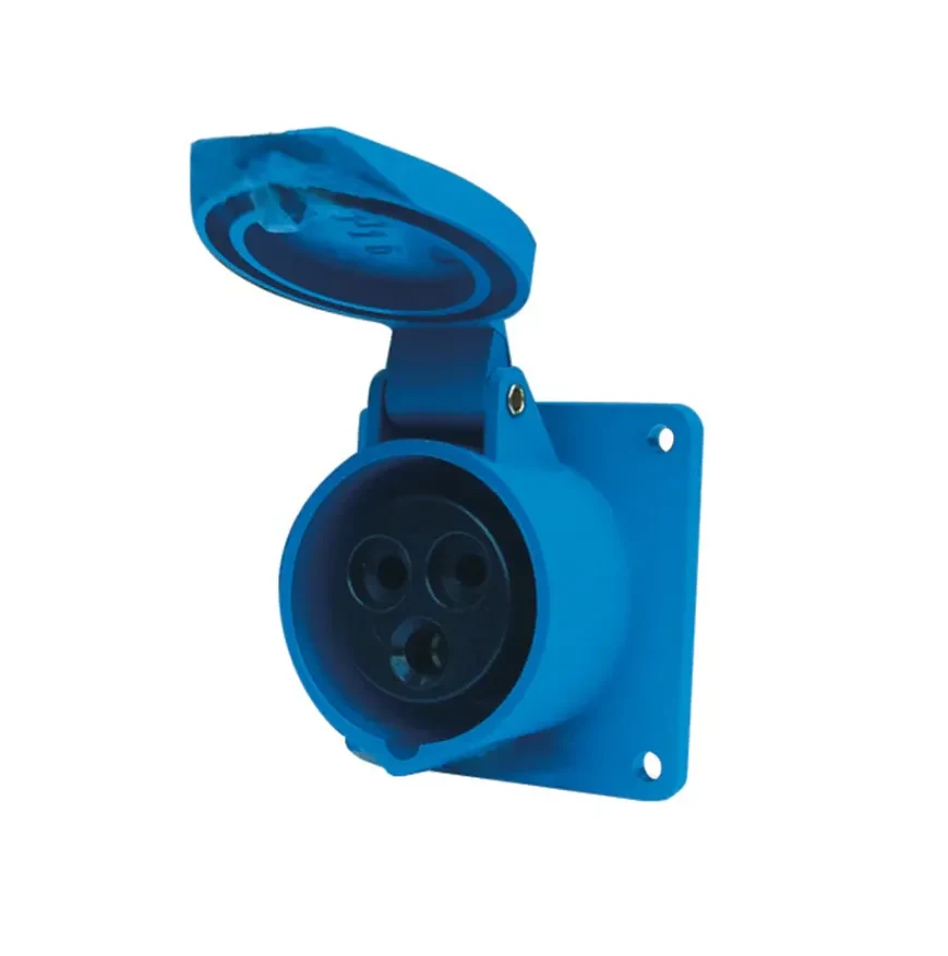 ENCHUFE HEMBRA EMBUTIDA 32A 2PT 220V IP441