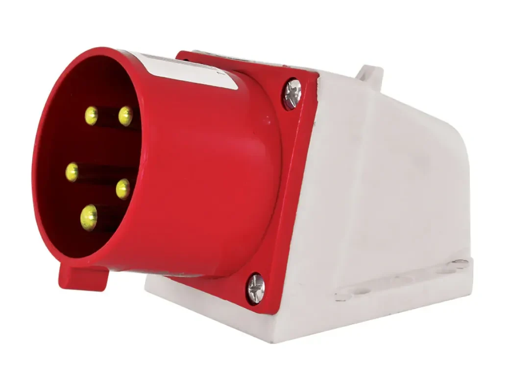 ENCHUFE MACHO SOBREPUESTO 32A 3PNT 380V IP441