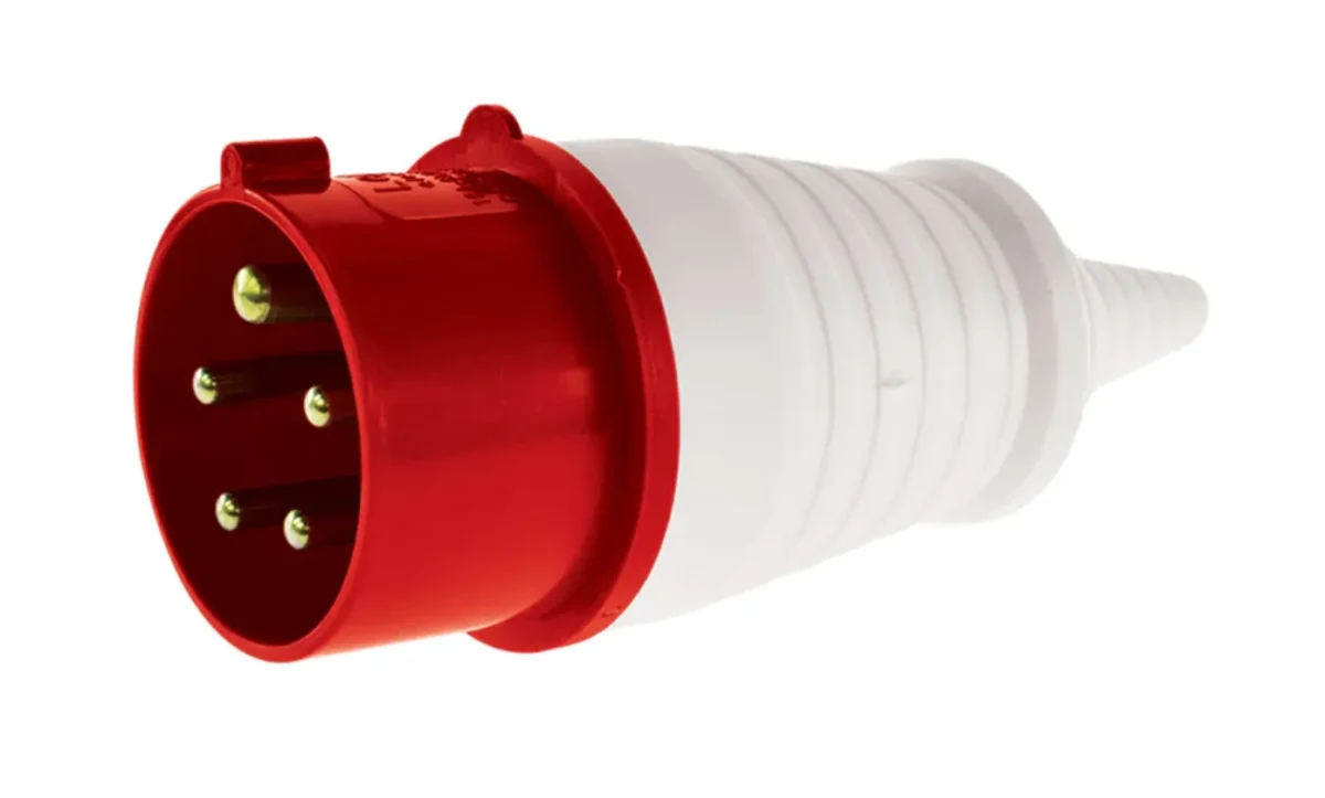 ENCHUFE MACHO VOLANTE 32A 3PNT 380V IP441