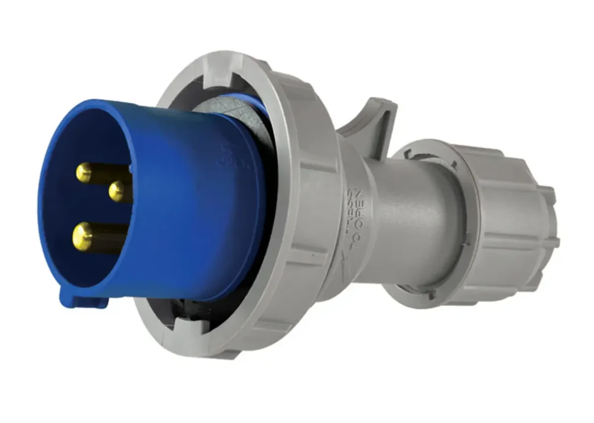 ENCHUFE MACHO VOLANTE 16A 2PT 220V IP671