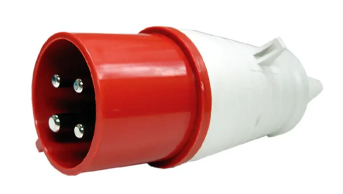 ENCHUFE MACHO VOLANTE 16A 3PNT 380V IP441