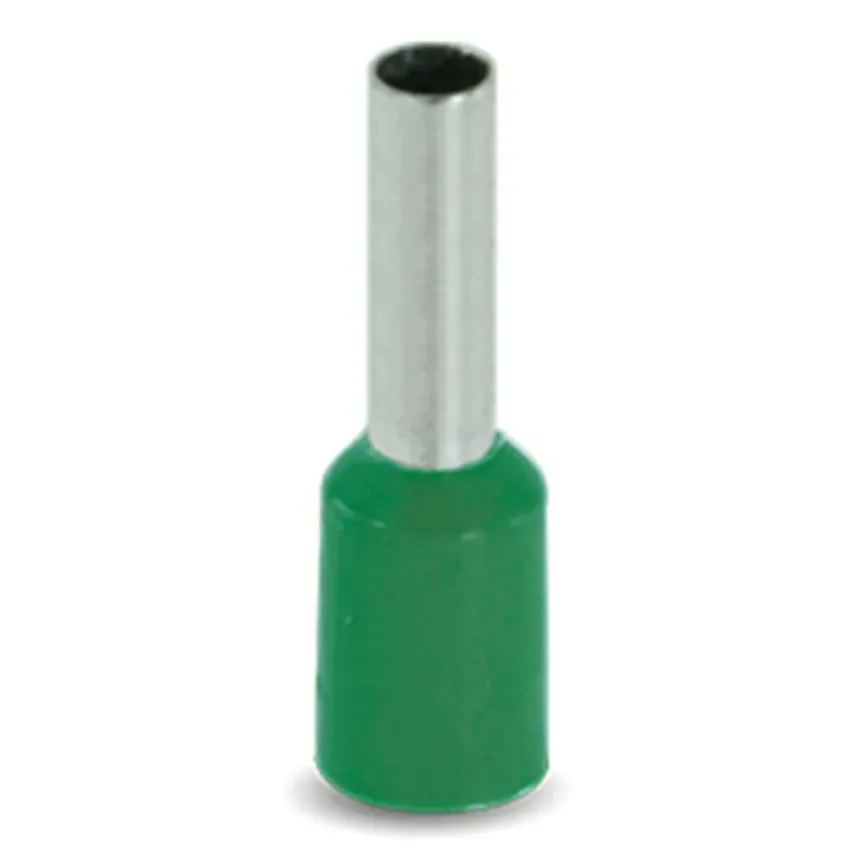 FERRUL VERDE 10AWG 100 UNID1