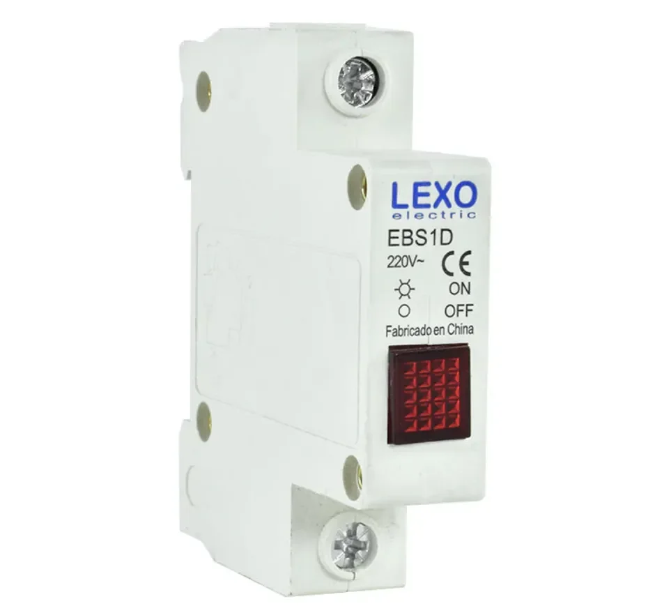 LUZ PILOTO ROJA RIEL DIN1