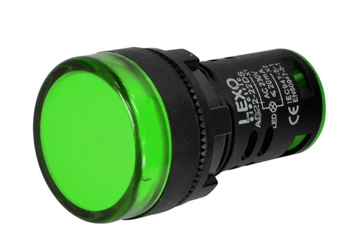 LUZ PILOTO LED VERDE AD22-22DS 22MM1