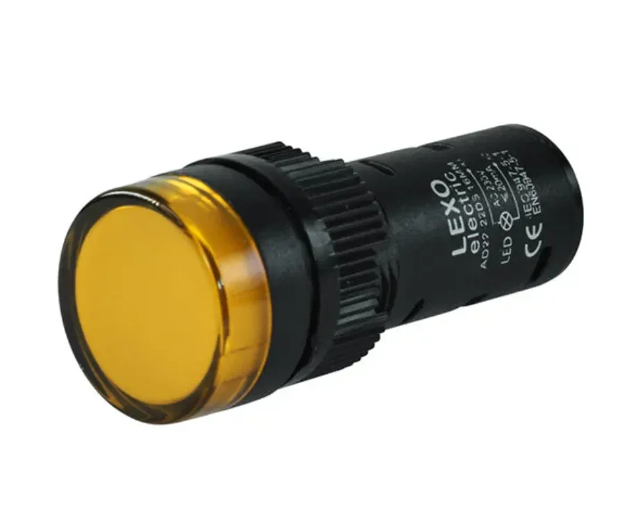 LUZ PILOTO LED AMARILLA AD22-22DS 16MM1