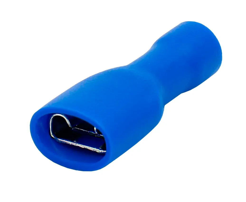 TERMINAL HEMBRA AISLADO AZUL 14-16AWG 50UNI1