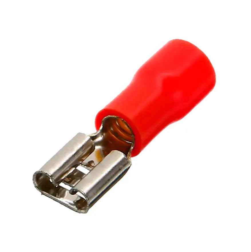 TERMINAL HEMBRA/MED/AISLADO ROJO 16-22AWG 50UNI1