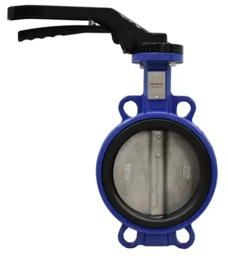 VALVULA MARIPOSA METALICA 3 DIN/ANSI C/PALANCA1