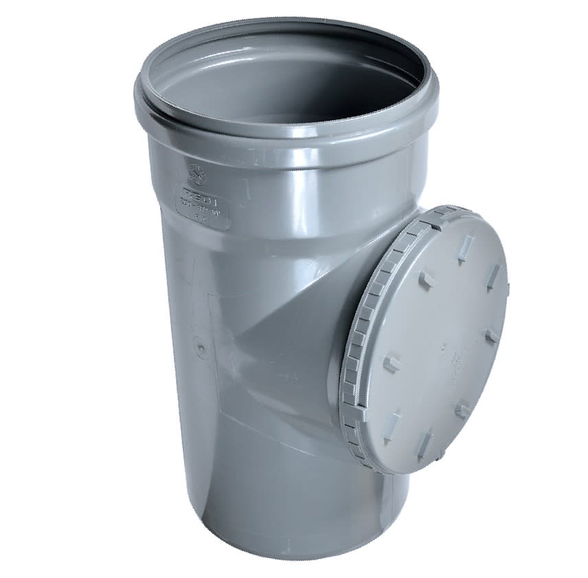 TEE COLECTOR REGISTRO 200MMX200MM INY1