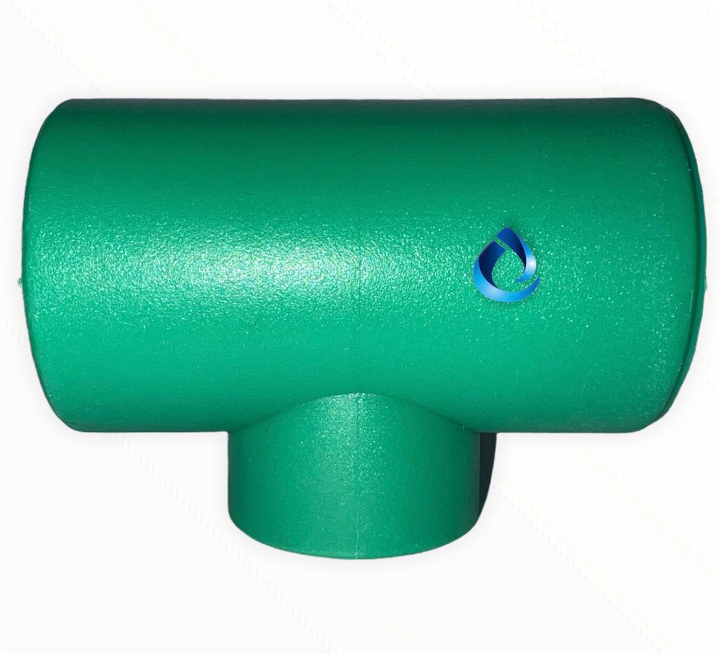 TEE PPR 50MM RED 32MM1