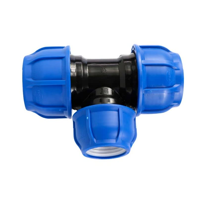TEE REDUCCION COMPRESION HDPE 63X501