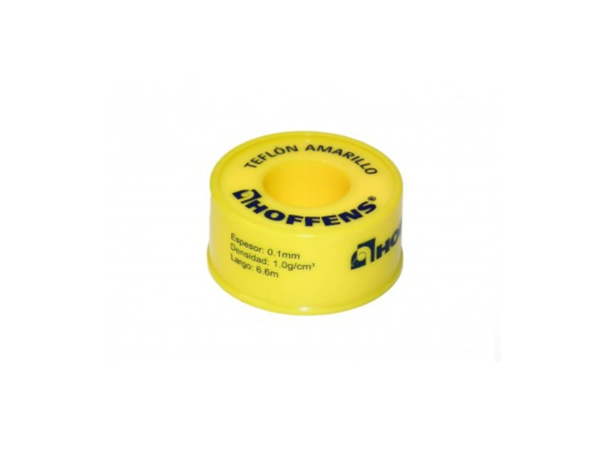 TEFLON AMARILLO 3/4