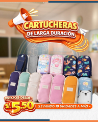 PROMOCION CARTUCHERAS 2026