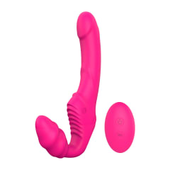 Vibrador de Doble Estimulación con Control Remoto