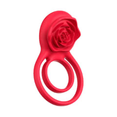Doble Anillo Vibrador y Estimulante con Control Remoto