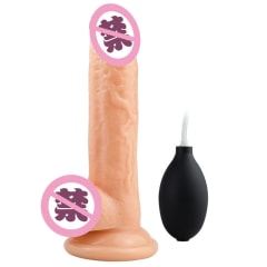 Dildo Eyaculante Manual 18.5cm