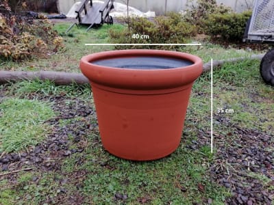 Macetero Arcilla Rodon 35x40