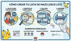 Como crear tu lista para un League Challenge y League Cup Pokemon TCG