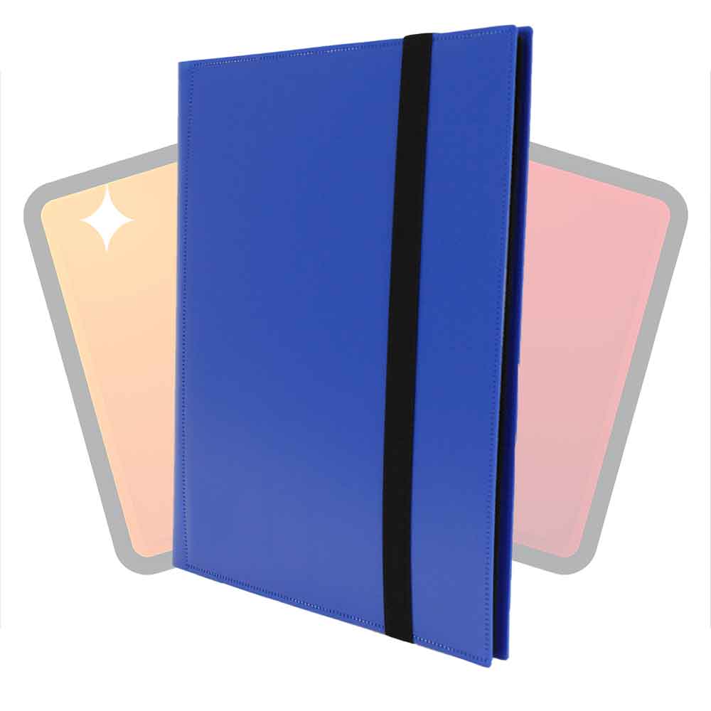 Carpeta 9 espacios para TCG 360 Cartas - Azul1