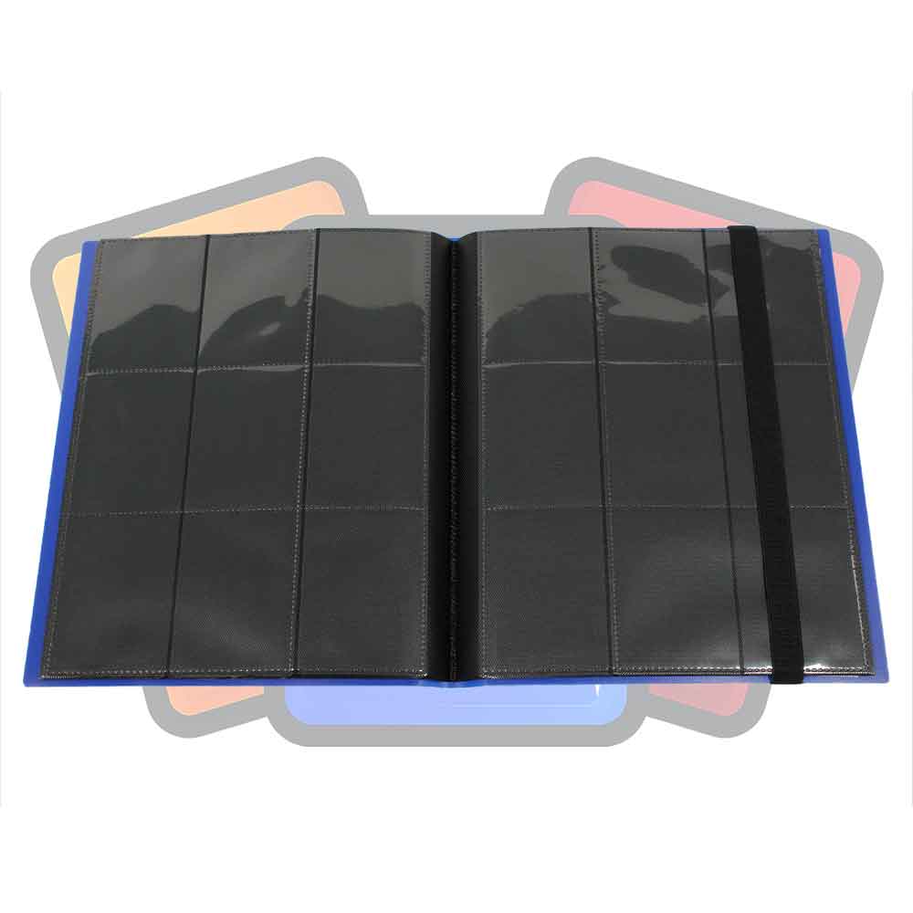 Carpeta 9 espacios para TCG 360 Cartas - Azul2