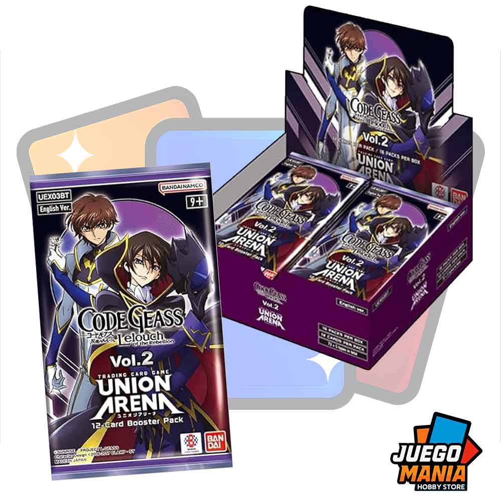 Union Arena Booster Box: CODE GEASS Lelouch of the Rebellion Vol.2 [UEX03BT]1